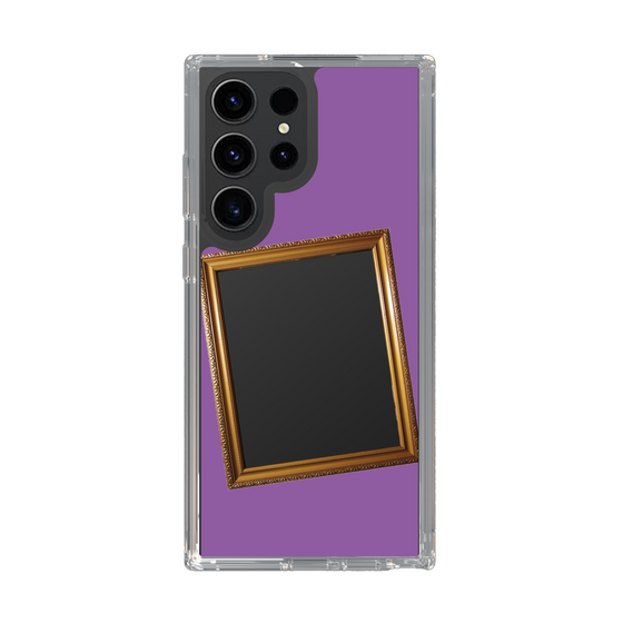 スリムプロテクションケース［ Photo Frame - Purple ］