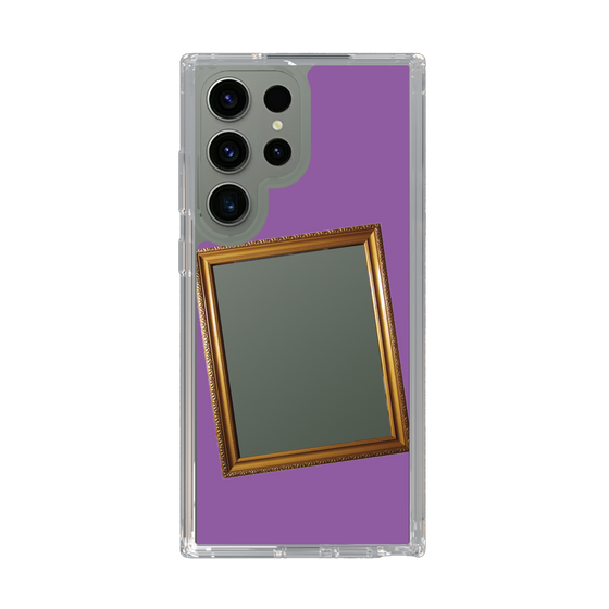 スリムプロテクションケース［ Photo Frame - Purple ］