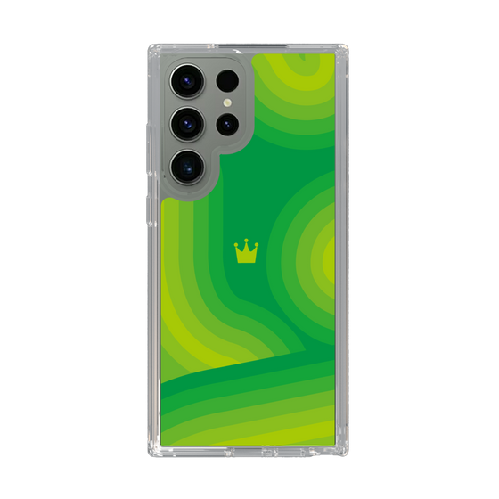 スリムプロテクションケース［ CASEPLAY Winding Pattern - Green ］