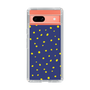 スリムプロテクションケース［ Drawing Dot - Navy ］