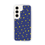 スリムプロテクションケース［ Drawing Dot - Navy ］