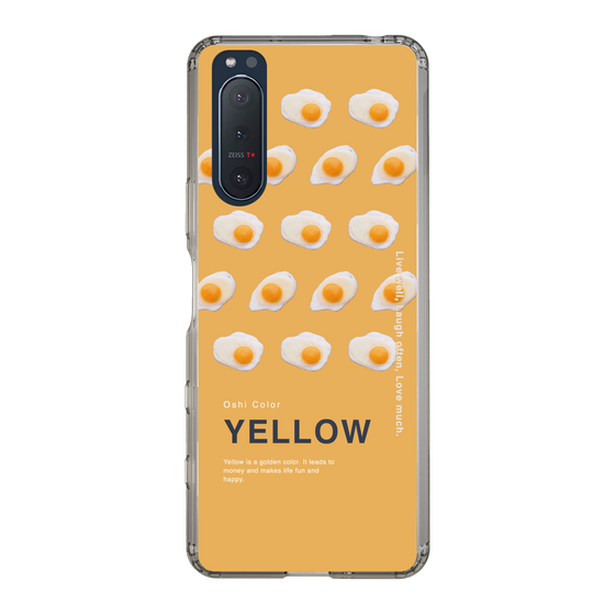 スリムプロテクションケース［ YELLOW-Egg ］