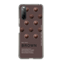 スリムプロテクションケース［ BROWN-Chocolate ］