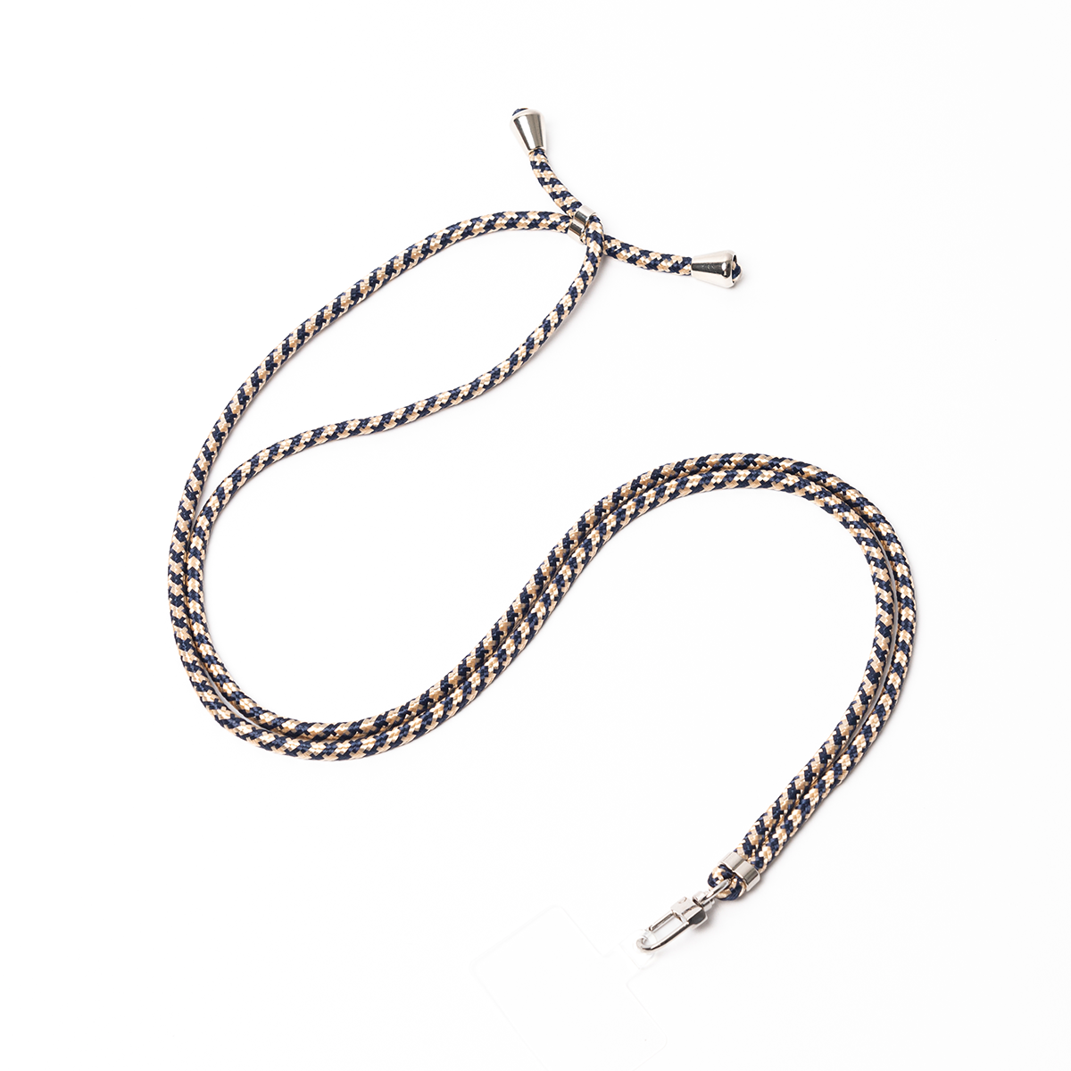 スマホショルダー(細) ネイビー＋ゴールド