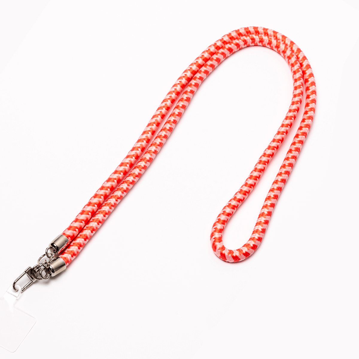 スマホショルダー(太) オレンジ+ピンク